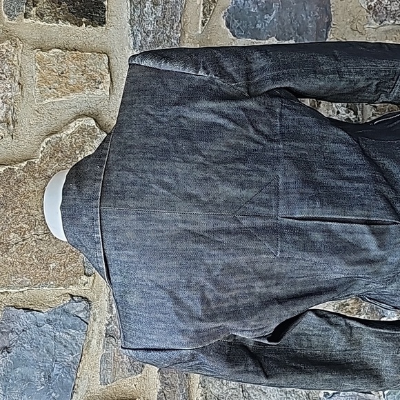 RADCLOIFFE LONDON GREY DENIM - JEANS TRENCH COAT - SIZE MEDIUM - Picture 7 of 12